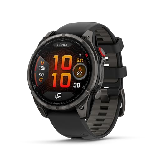 Garmin fēnix® 8 Pro, 51mm, Smartwatch, Carbon Gray DLC Titanium