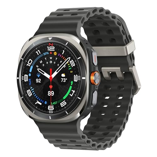Samsung Galaxy Watch Ultra (2025), Titanium Silver, 47mm LTE Smartwatch